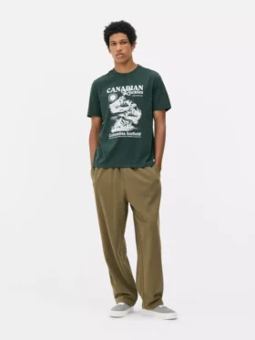 Kurzarm-Shirt „Canadian Rockies“