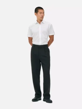 Kurzarm-Shorts in schmaler Passform