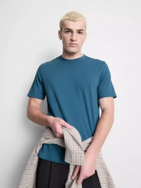 Kurzarm-T-Shirt in regulärer Passform