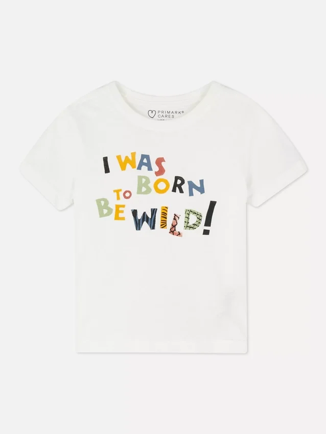 Kurzarm-T-Shirt mit Aufdruck Kurzarm-T-Shirt mit Aufdruck