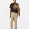 Kurzarm-T-Shirt mit Autoreifen-Motiv Kurzarm-T-Shirt mit Autoreifen-Motiv