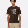 Kurzarm-T-Shirt mit Autoreifen-Motiv Kurzarm-T-Shirt mit Autoreifen-Motiv