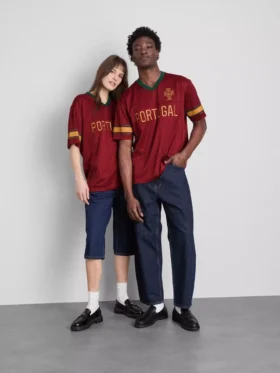 Kurzarm-T-Shirt „Portugal“