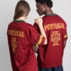 Kurzarm-T-Shirt „Portugal“