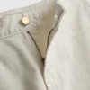 Kurze Denim-Jeans mit weitem Bein Kurze Denim-Jeans mit weitem Bein