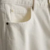 Kurze Denim-Jeans mit weitem Bein Kurze Denim-Jeans mit weitem Bein