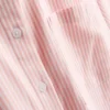 Kurzes, kastenförmiges Oxford-Shirt mit kurzen Ärmeln Kurzes, kastenförmiges Oxford-Shirt mit kurzen Ärmeln