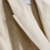 Kurzärmeliger Blazer aus Leinenmischung Kurzärmeliger Blazer aus Leinenmischung