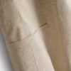 Kurzärmeliger Blazer aus Leinenmischung Kurzärmeliger Blazer aus Leinenmischung