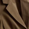 Kurzärmeliger Blazer mit Gürteldetail Kurzärmeliger Blazer mit Gürteldetail