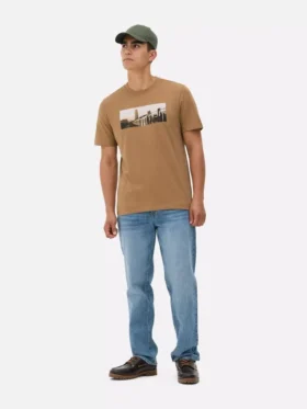 Kurzärmeliges Foto-T-Shirt