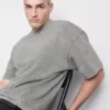 Kurzärmeliges, gewaschenes T-Shirt