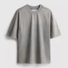 Kurzärmeliges, gewaschenes T-Shirt