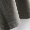 Kurzärmeliges, gewaschenes T-Shirt