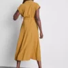 Kurzärmeliges Midi-Shirt-Kleid Kurzärmeliges Midi-Shirt-Kleid