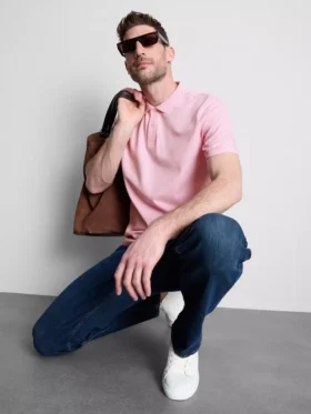 Kurzärmeliges Poloshirt