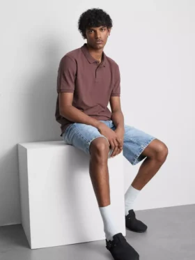 Kurzärmeliges Poloshirt