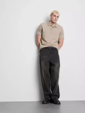 Kurzärmeliges Poloshirt