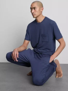 Kurzärmeliges Schlafshirt