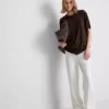 Langarm-T-Shirt mit Rundhalsausschnitt Langarm-T-Shirt mit Rundhalsausschnitt