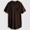 Langarm-T-Shirt mit Rundhalsausschnitt Langarm-T-Shirt mit Rundhalsausschnitt