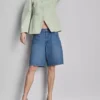 Lange Bermudashorts aus Baumwoll-Denim Lange Bermudashorts aus Baumwoll-Denim