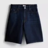 Lange Bermudashorts aus Baumwoll-Denim Lange Bermudashorts aus Baumwoll-Denim
