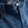 Lange Bermudashorts aus Baumwoll-Denim Lange Bermudashorts aus Baumwoll-Denim