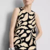 Langes bedrucktes Tanktop Langes bedrucktes Tanktop
