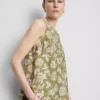 Langes bedrucktes Tanktop Langes bedrucktes Tanktop