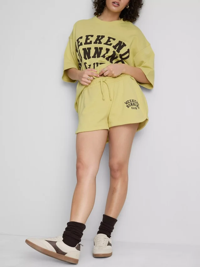 Laufclub-Shorts mit hohem Baumwollanteil Laufclub-Shorts mit hohem Baumwollanteil