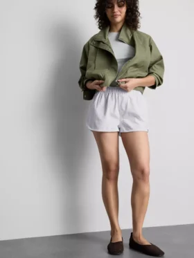 Laufshorts aus Baumwoll-Denim