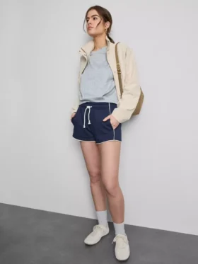 Laufshorts aus Jersey mit hohem Baumwollanteil Laufshorts aus Jersey mit hohem Baumwollanteil