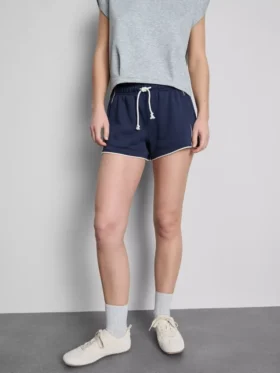 Laufshorts aus Jersey mit hohem Baumwollanteil Laufshorts aus Jersey mit hohem Baumwollanteil