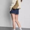 Laufshorts aus Jersey mit hohem Baumwollanteil