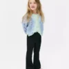 Leggings im Ottoman-Stil mit ausgestelltem Bein Leggings im Ottoman-Stil mit ausgestelltem Bein