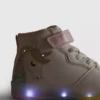Leuchtende High-Top-Sneaker mit Einhorn-Motiv