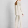 Lila Blazer mit einreihigem Verschluss Lila Blazer mit einreihigem Verschluss