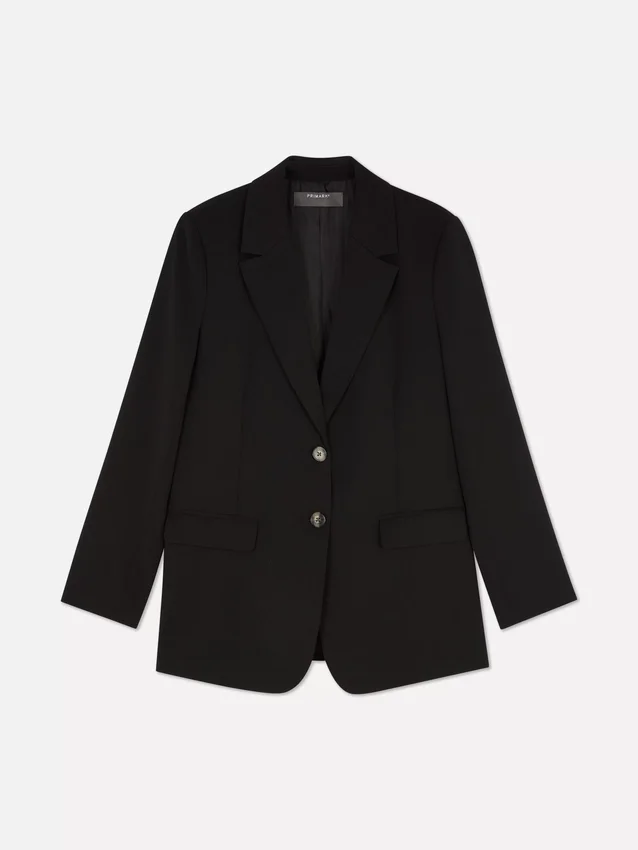 Lila Blazer mit einreihigem Verschluss Lila Blazer mit einreihigem Verschluss