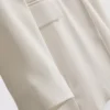 Lila Blazer mit einreihigem Verschluss Lila Blazer mit einreihigem Verschluss