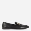 Loafer aus Kunstleder mit Schnalle