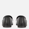Loafer aus Kunstleder mit Schnalle