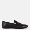 Loafer aus Kunstleder mit Trensen-Motiv