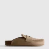 Loafer-Clog-Sandalen
