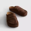 Loafer-Clog-Sandalen
