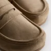 Loafer-Clog-Sandalen