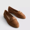Loafer mit breiter Passform und niedrigem Schaft