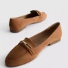 Loafer mit breiter Passform und niedrigem Schaft