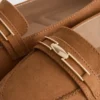 Loafer mit breiter Passform und niedrigem Schaft