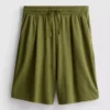 Locker sitzende Bermudashorts mit Struktur Locker sitzende Bermudashorts mit Struktur